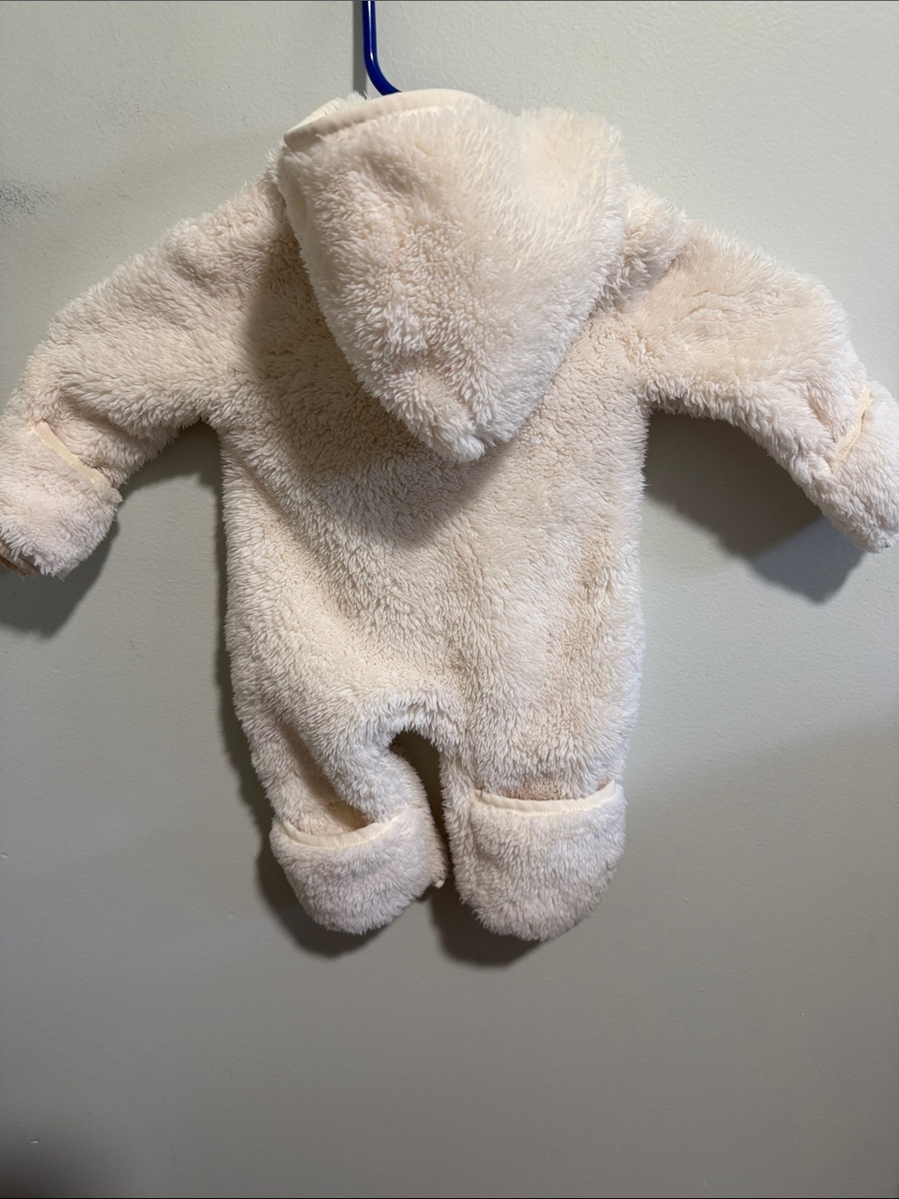 Newborn Nike Fuzzy Onesie - Picture 7 of 8